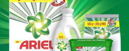 Ariel washing powder products